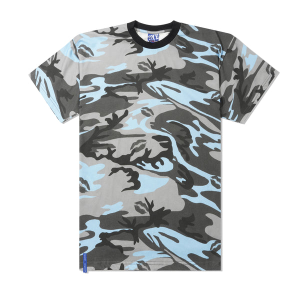 Bye Jeremy Camo Tee, Blue