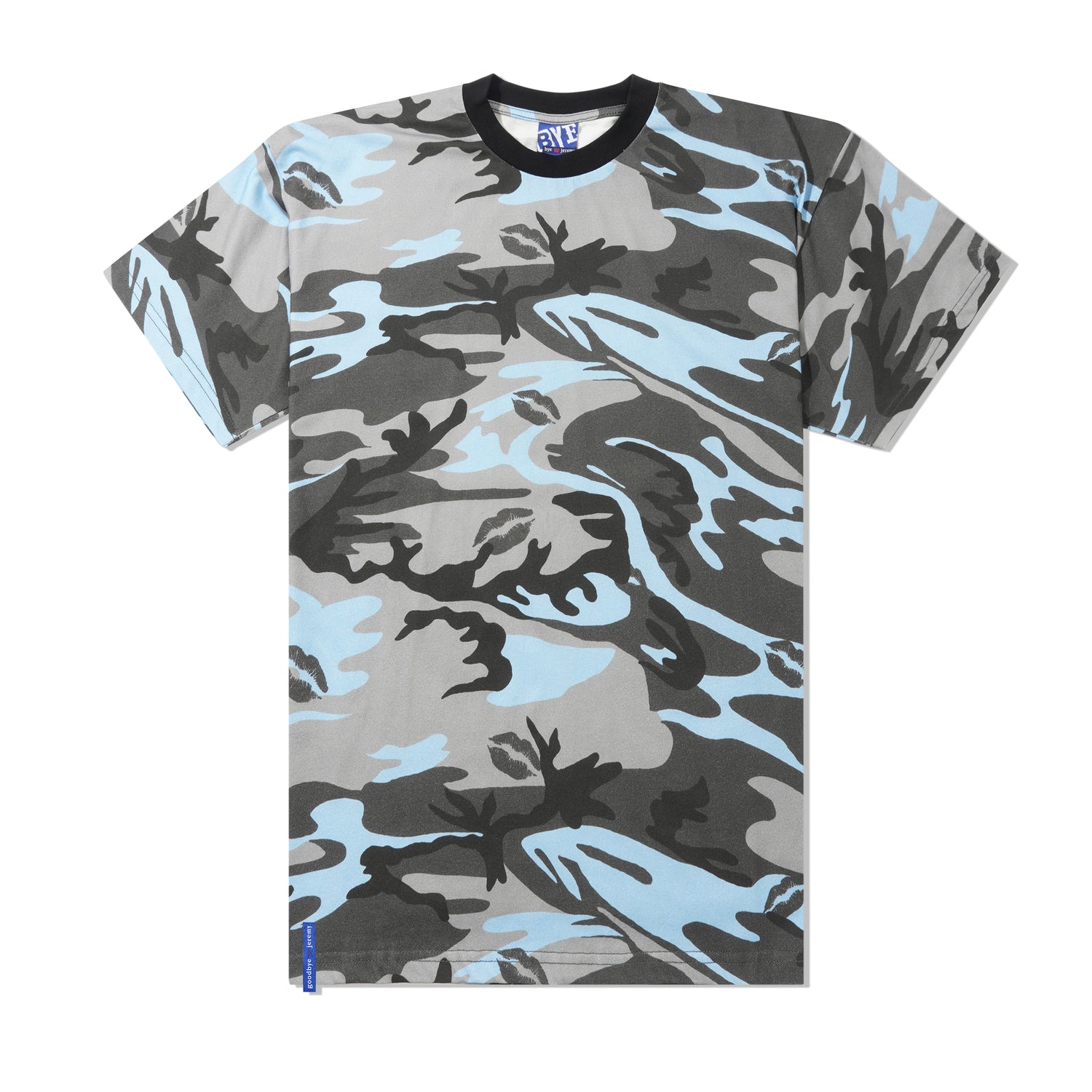 Camo Tee, Blue