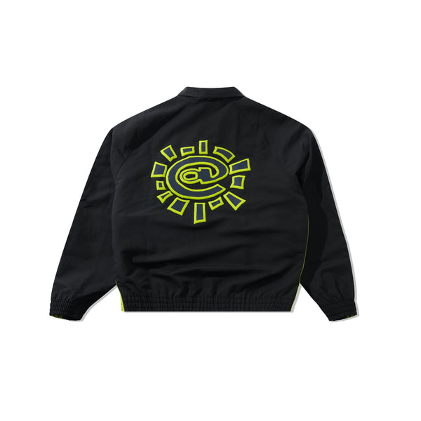 Adidas Always Track Jacket, Black / Semi Solar Slime