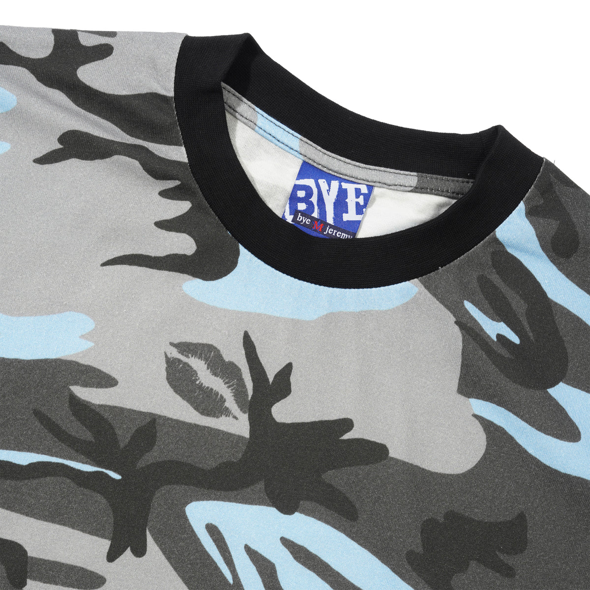 Camo Tee, Blue