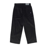 Relaxed Thick Corduroy Pants, Black