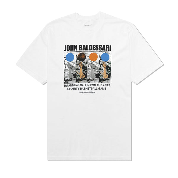 Full Court Press Baldesarri Tee, White