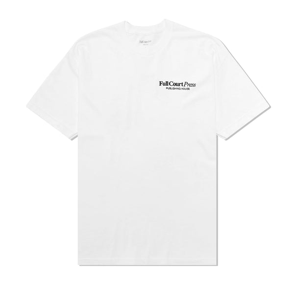 Full Court Press SP24 Logo Tee, White