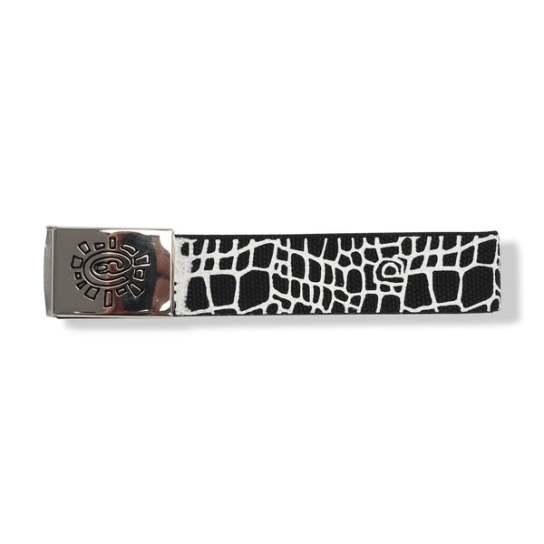 Always Do What You Should Do Croc Belt, Black