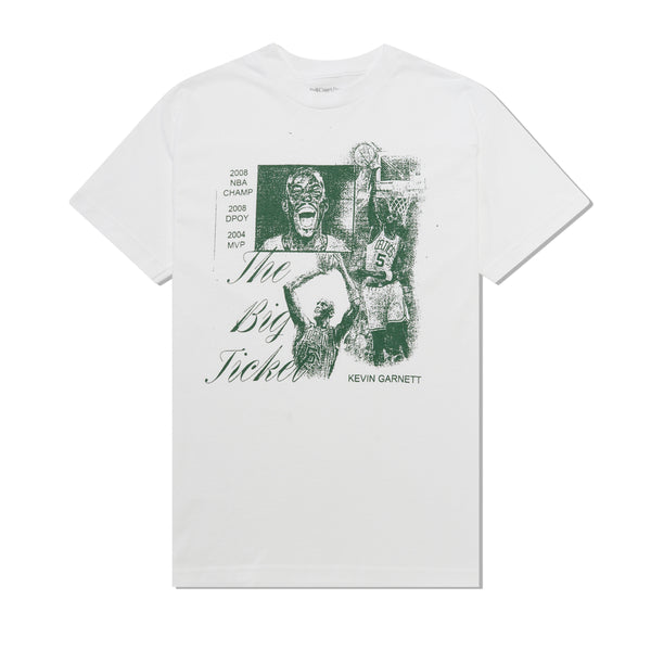 Full Court Press Big Ticket Tee, White
