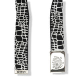 Croc Belt, Black