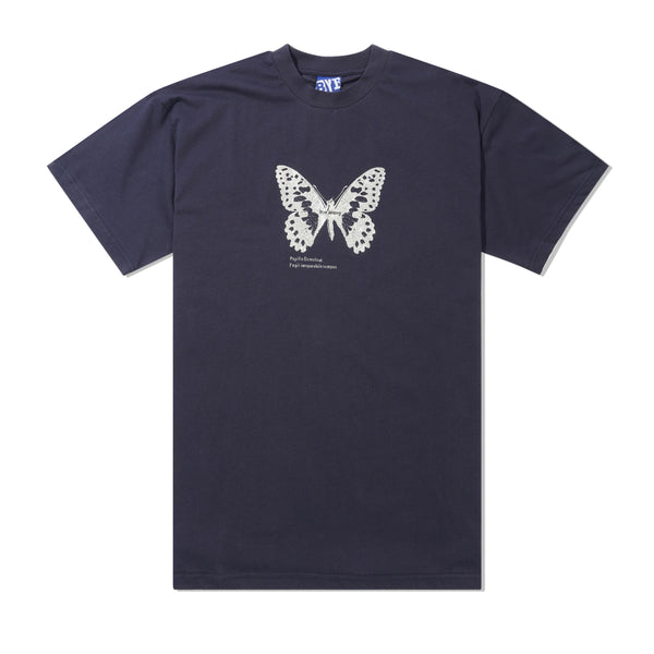 Bye Jeremy Butterfly Tee, Navy