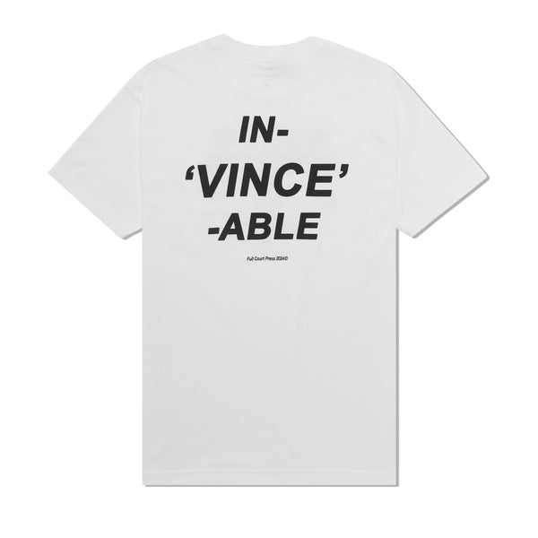 Full Court Press Carter Tee, White