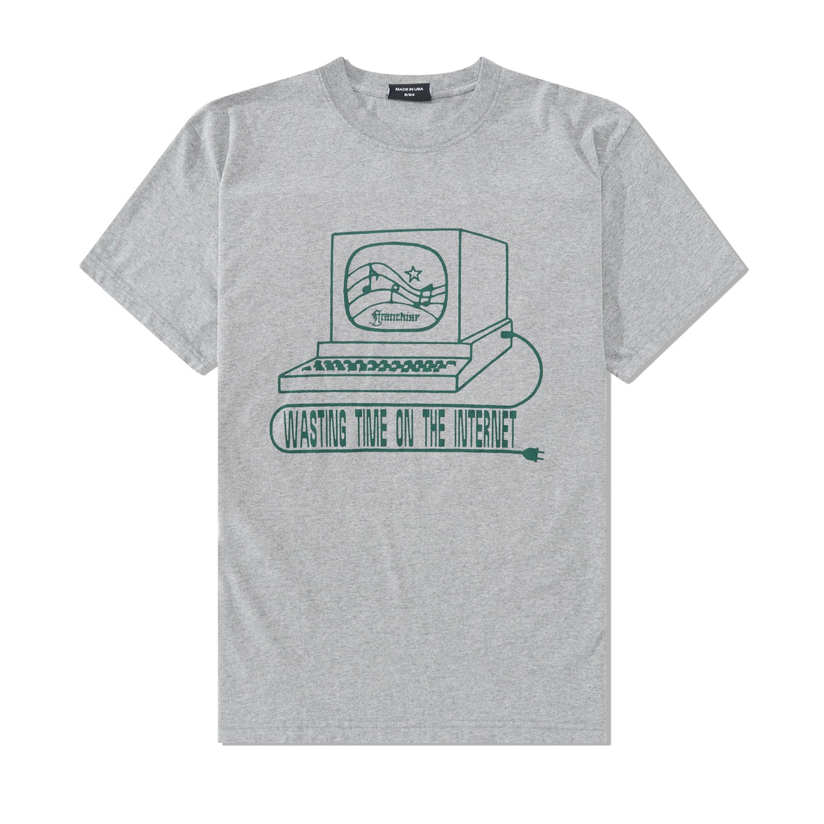 Hi-Beam Sound Tee, Light Heather
