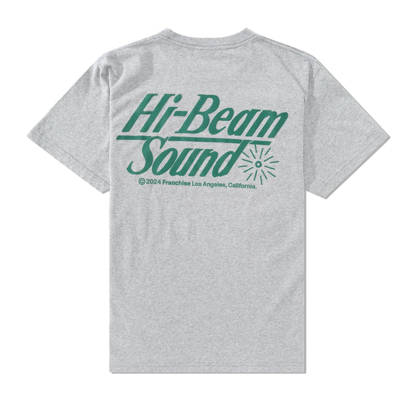 Franchise Hi-Beam Sound Tee, Light Heather
