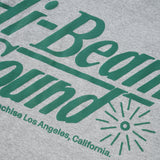 Hi-Beam Sound Tee, Light Heather