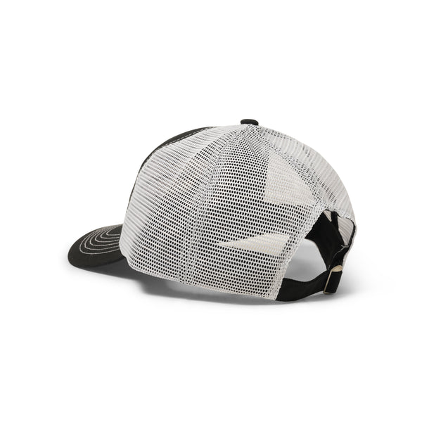 Metalwood Cutie Six Panel Trucker Hat, Black