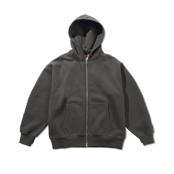 Metalwood Moto Zip-Thru Sweatshirt, Tar
