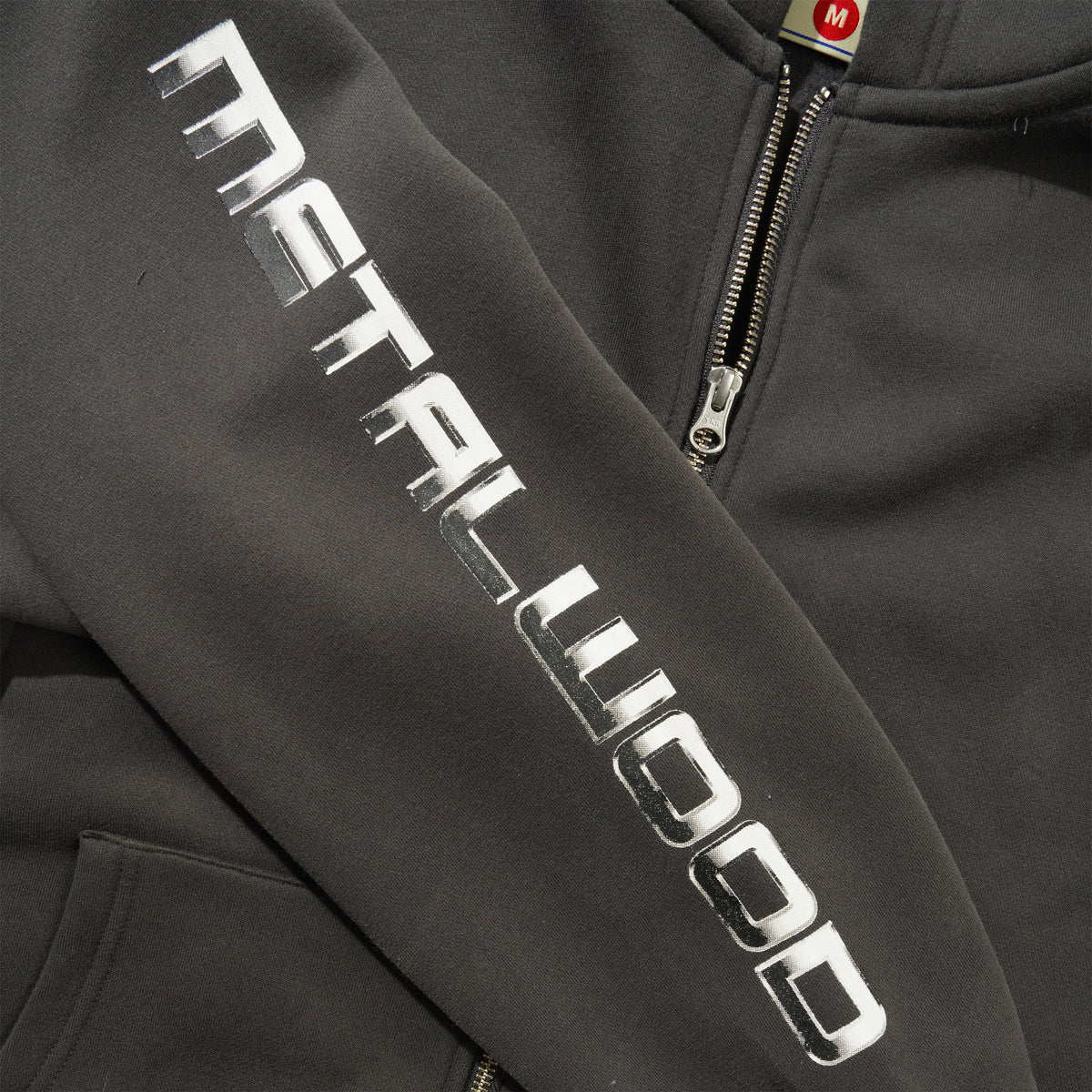 Moto Zip-Thru Sweatshirt, Tar