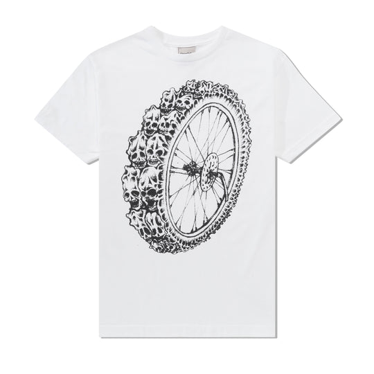 Deathwheel Tee, White