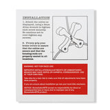 Crossbones Cable Hangers, Purple
