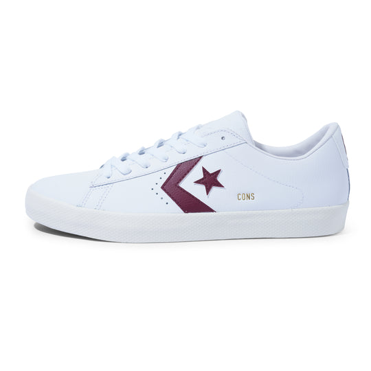 Vulc Pro Low, White / Deep Bordeaux / Egret