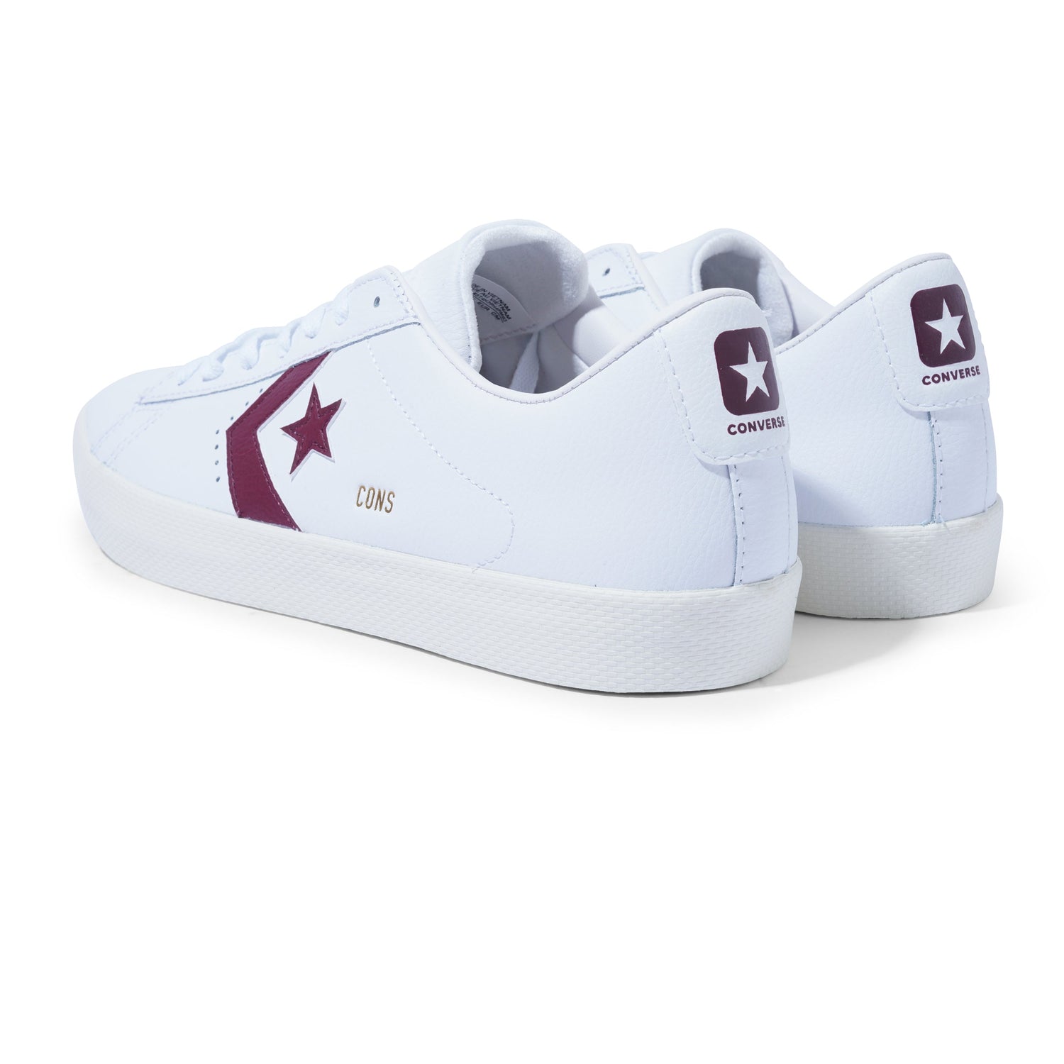 Vulc Pro Low, White / Deep Bordeaux / Egret