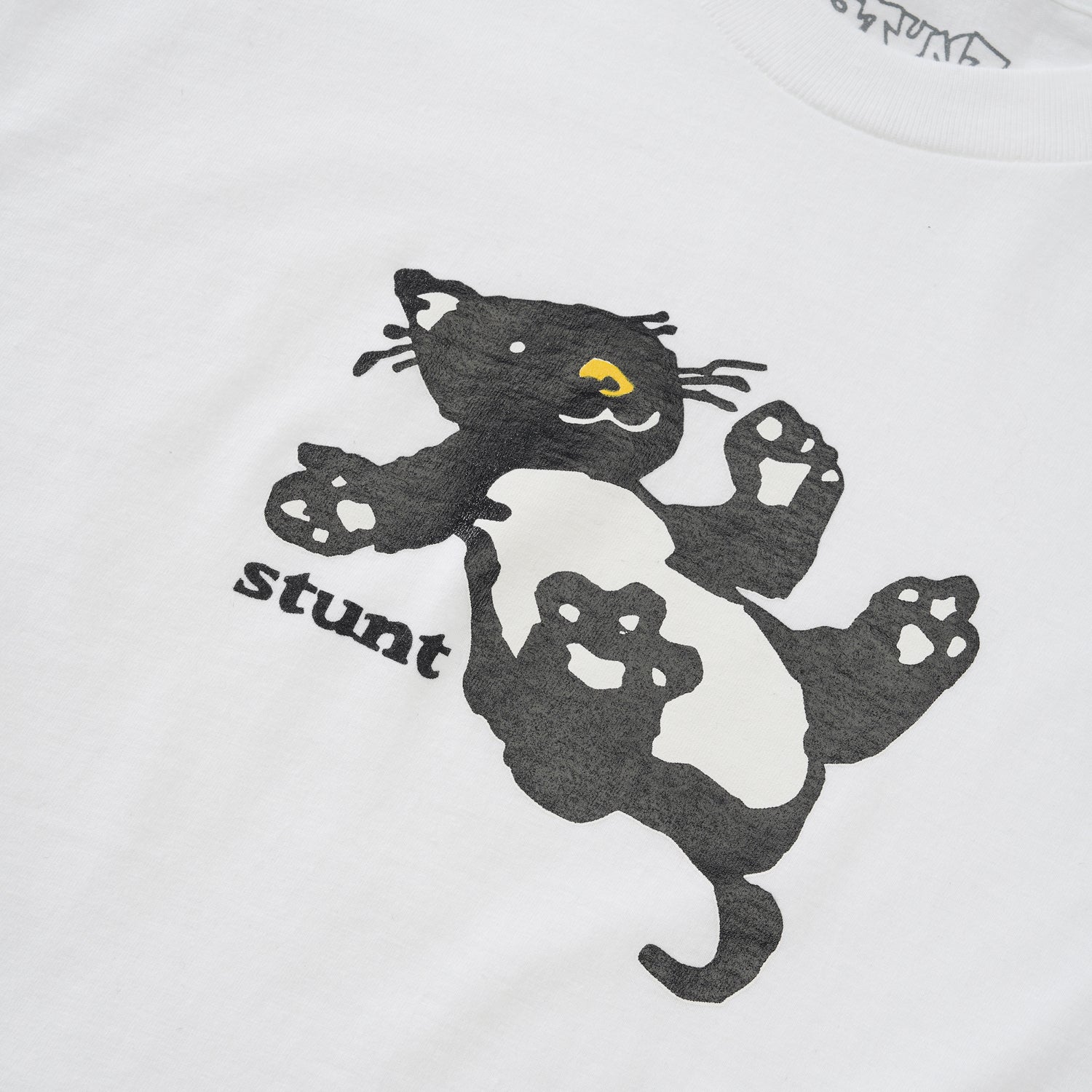 Kitty Cat Tee, White