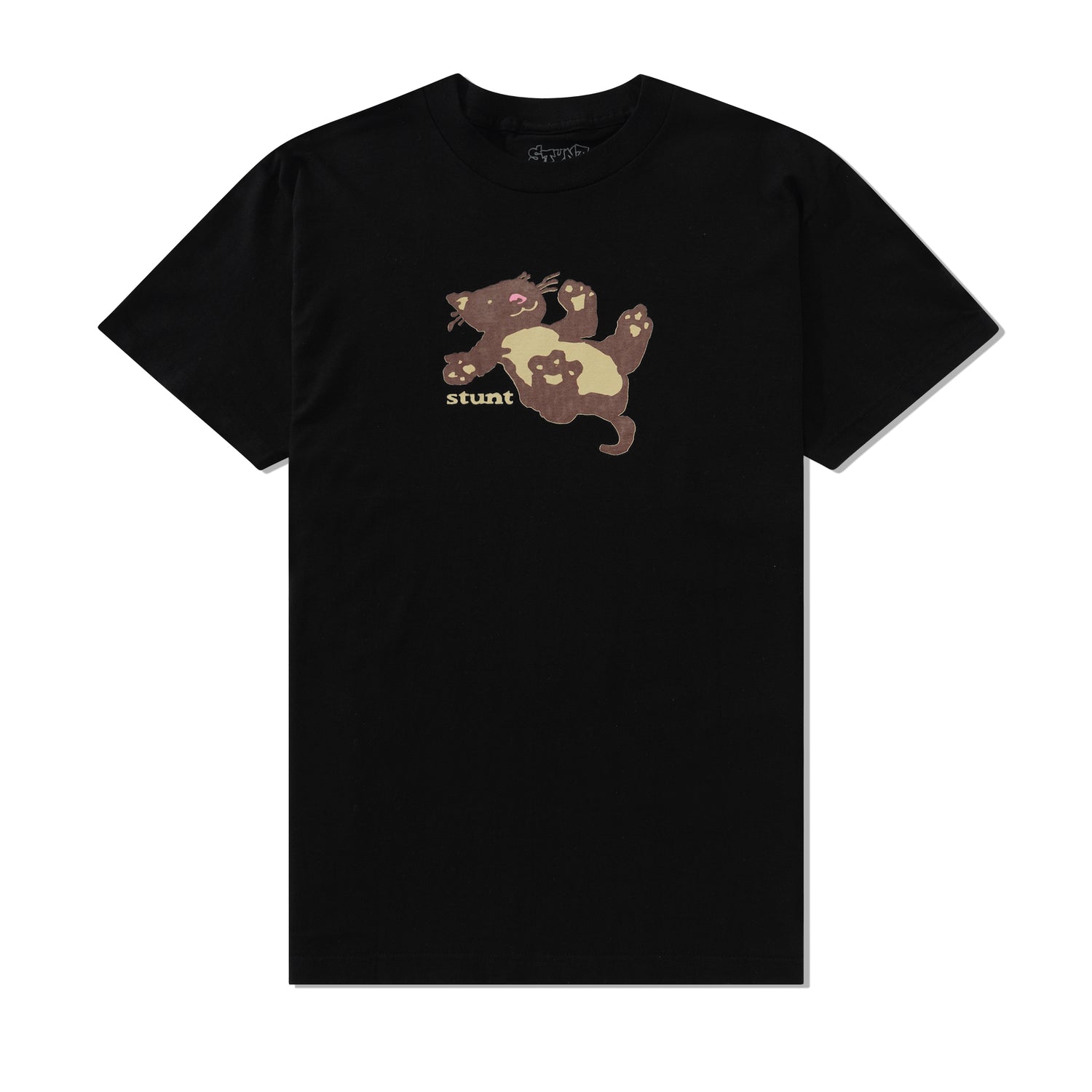 Kitty Cat Tee, Black