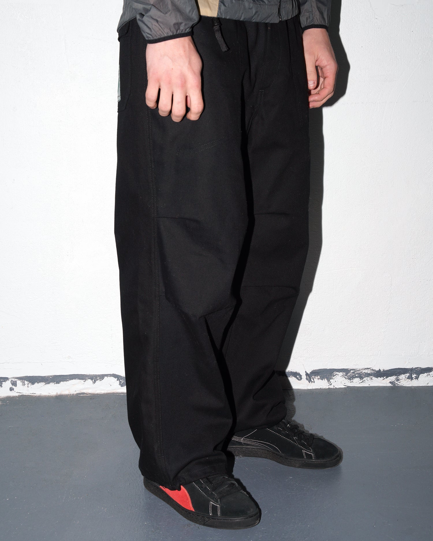 Cyber Racoon Pants, Golgotha Black