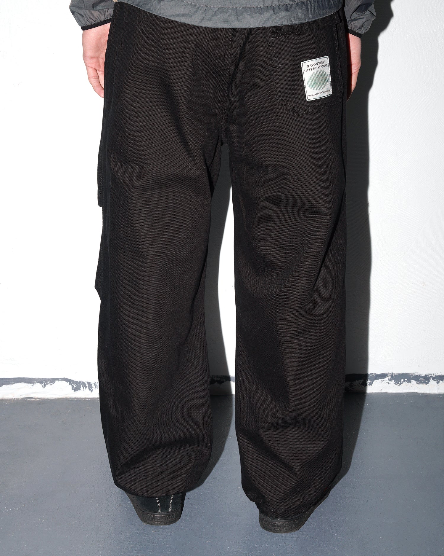 Cyber Racoon Pants, Golgotha Black