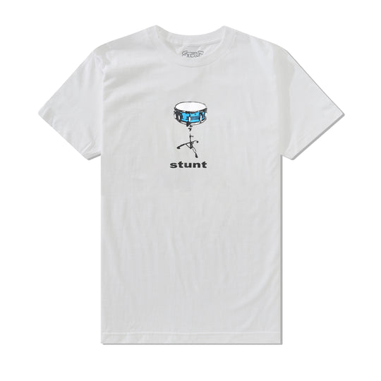 Snare Drum Tee, White