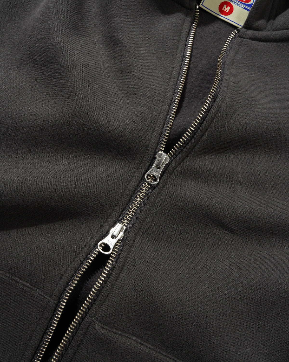 Moto Zip-Thru Sweatshirt, Tar