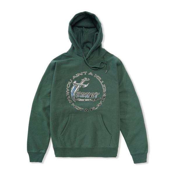 Tenant Terror Pullover Hood, Alpine Green