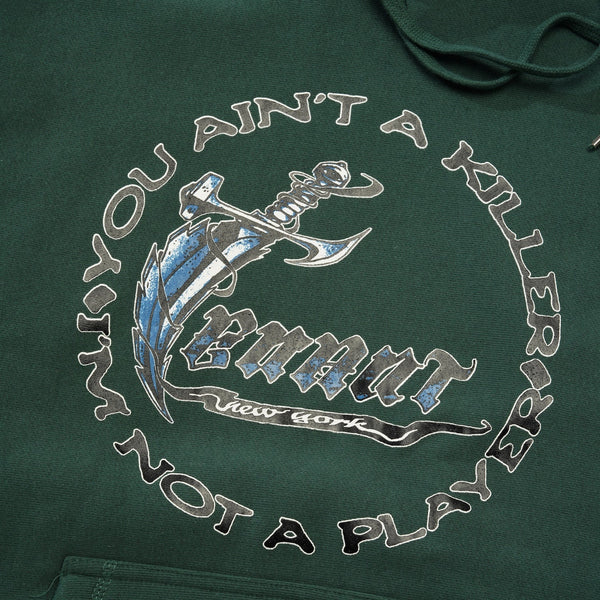 Tenant Terror Pullover Hood, Alpine Green
