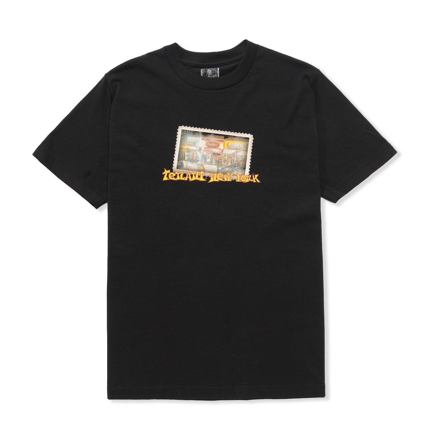 Postcard Tee, Black