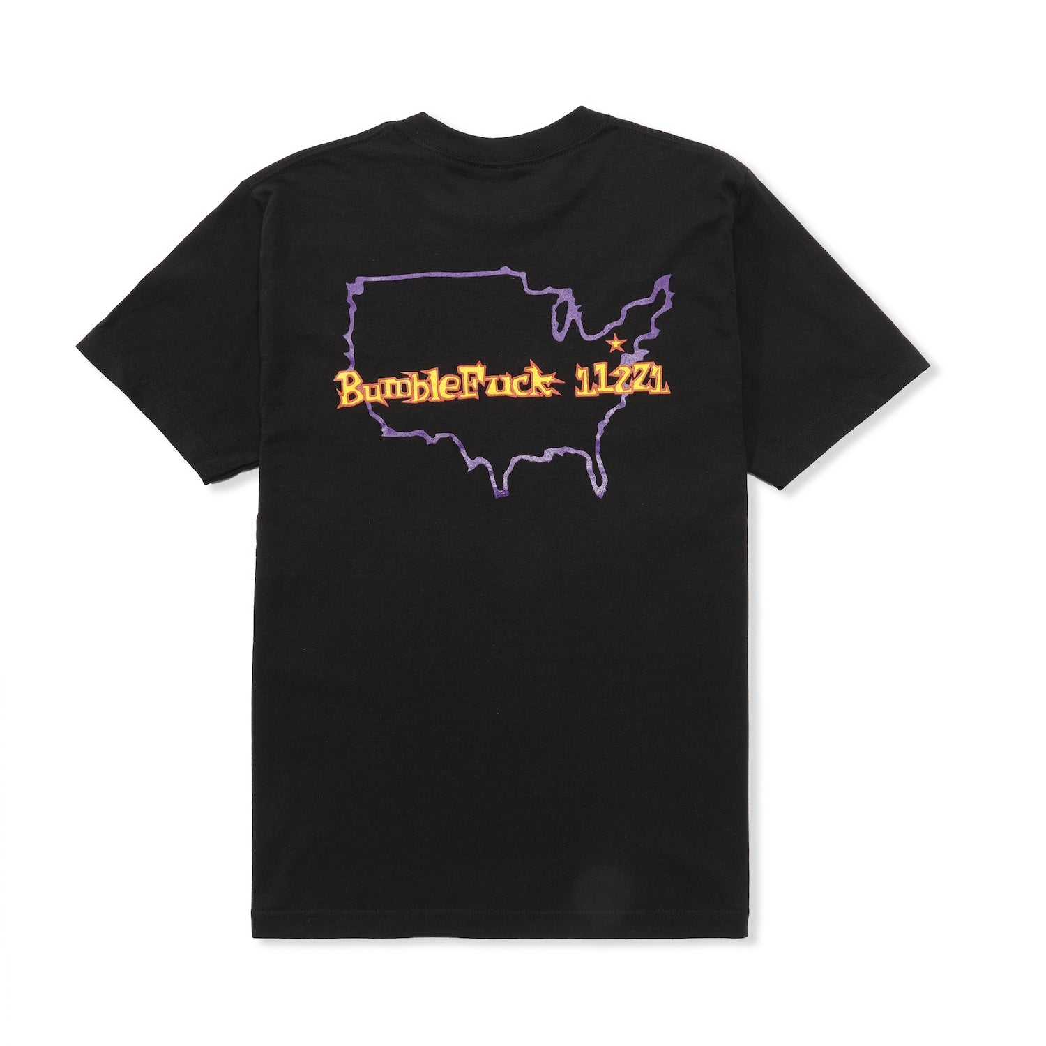 Postcard Tee, Black