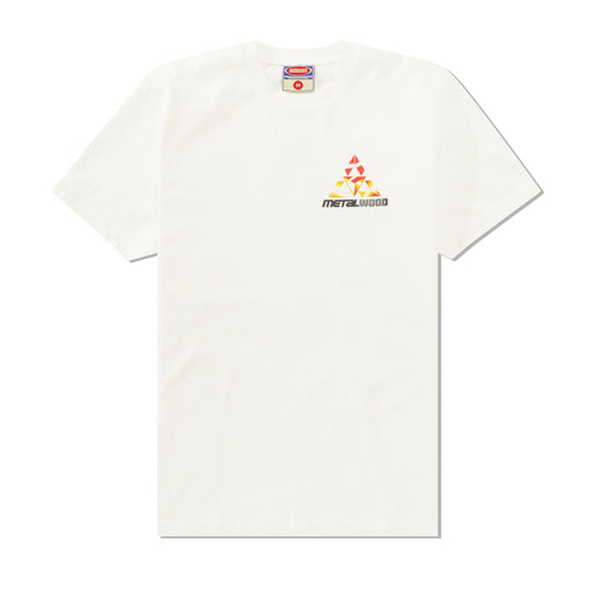 Tri-Metal Tee, White