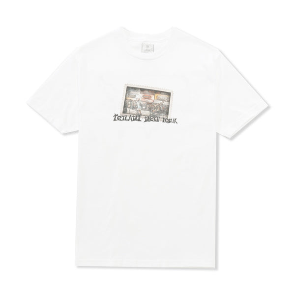 Tenant Postcard Tee, White