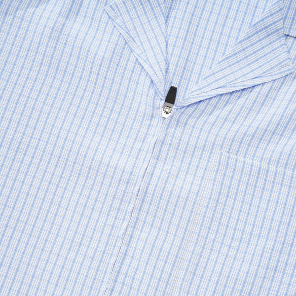 Metalwood Textured Caddie Shirt, Blue