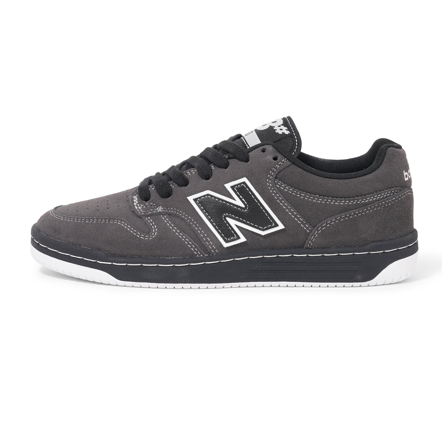 Numeric 480, Black Cement / White