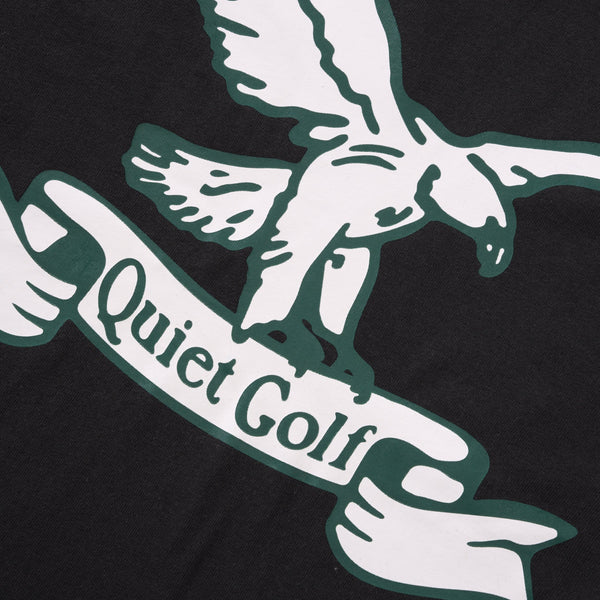 Quiet Golf Society Tee, Black