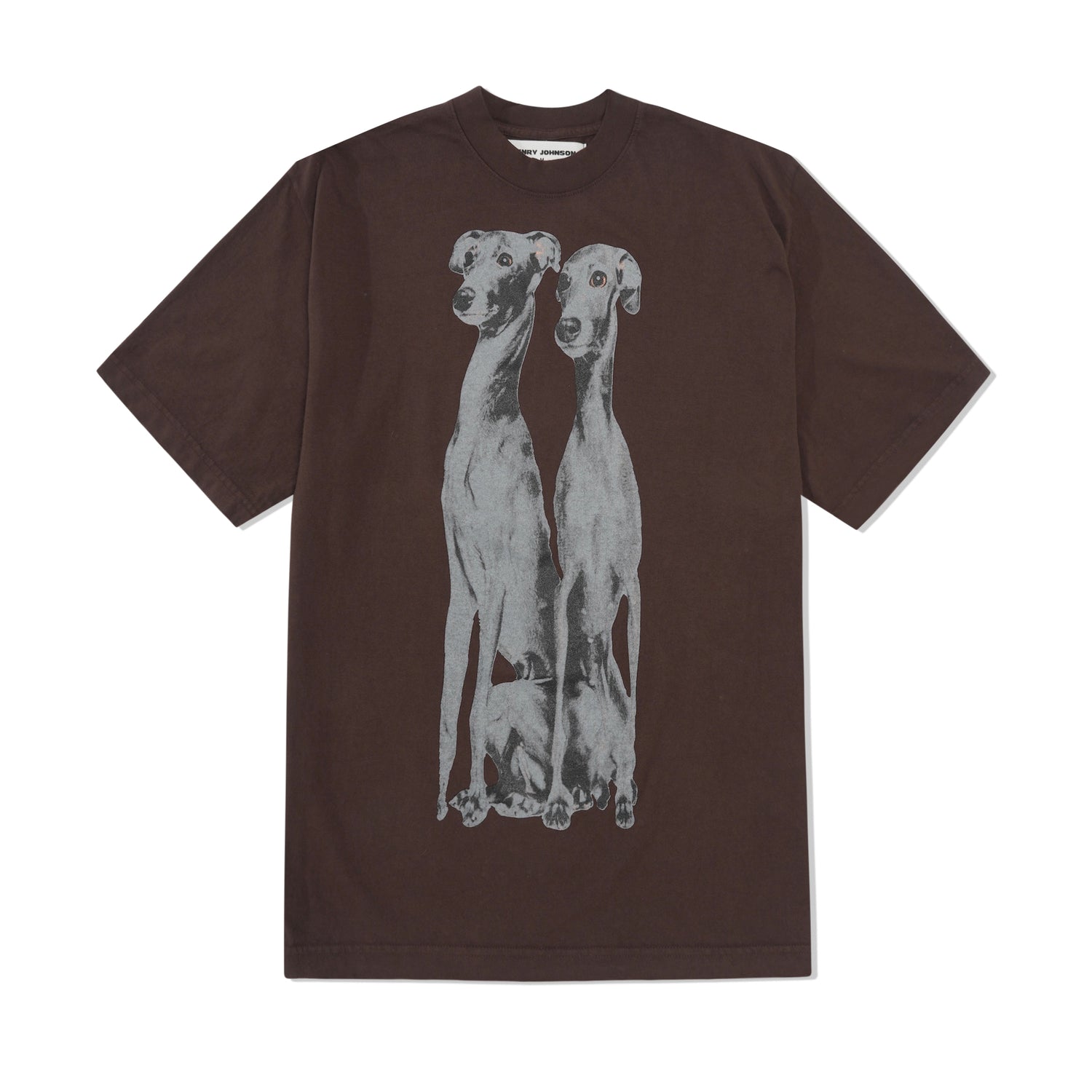 Greyhound Tee, Brown