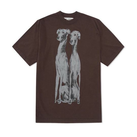 Greyhound Tee, Brown