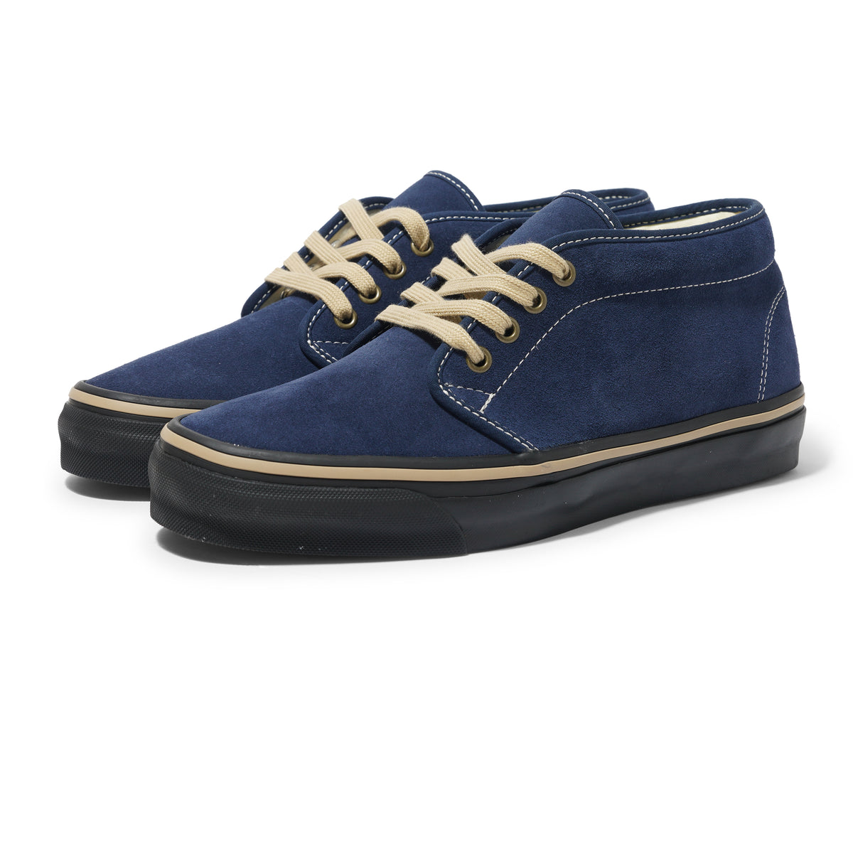 OTW Chukka 49 Vibram Suede Leather, Dress Blue