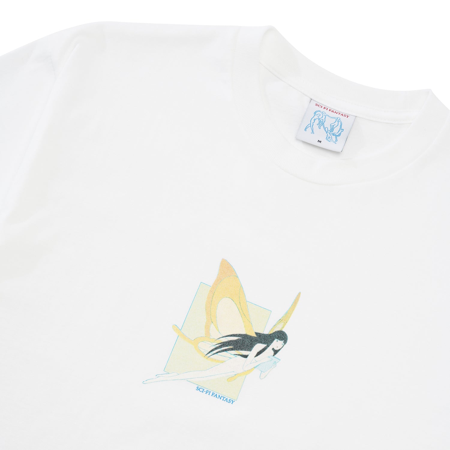 Moth Girl Tee, White