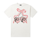 Cherries Tee, White