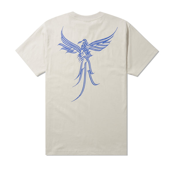 Pass~Port Calligraphy Tee, Oyster Grey