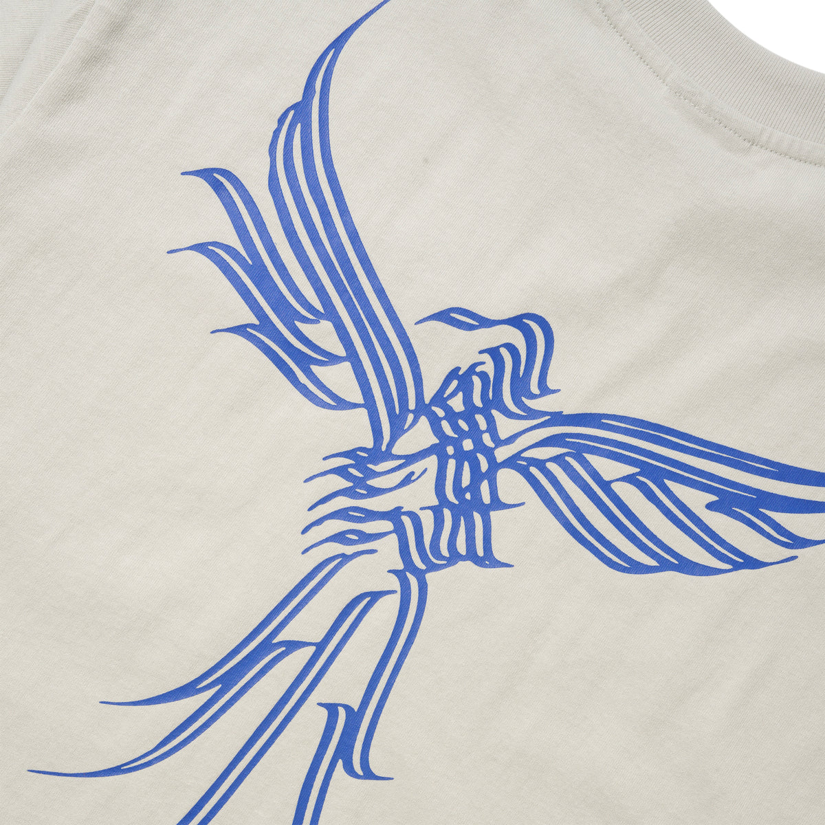 Calligraphy Tee, Oyster Grey