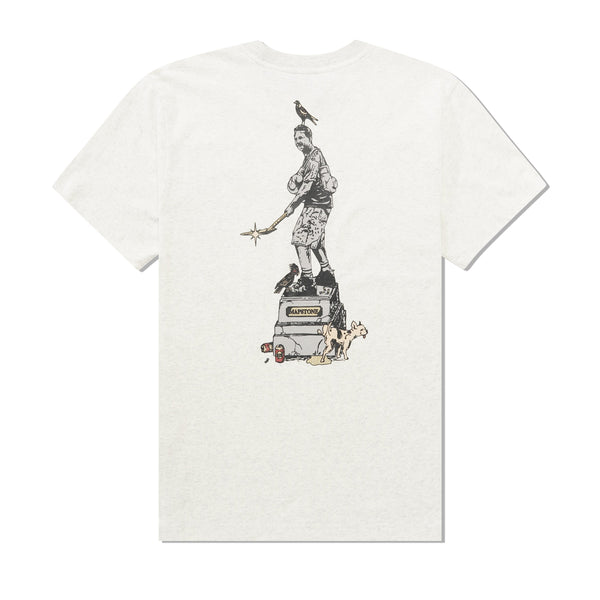 Pass~Port Stone Tee, Ash