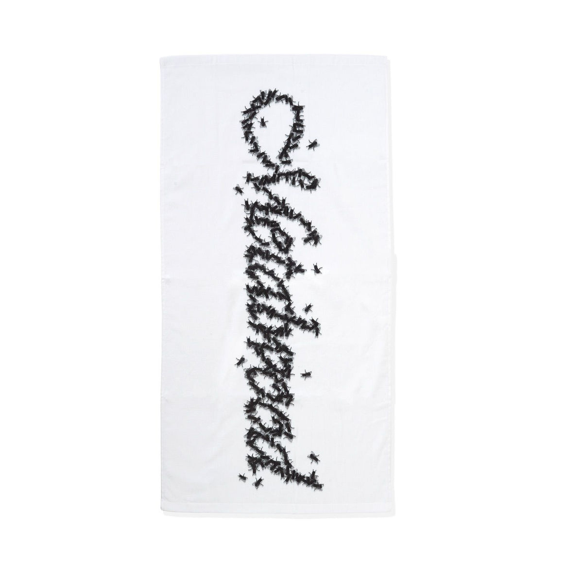 Flies Caddie Towel, White