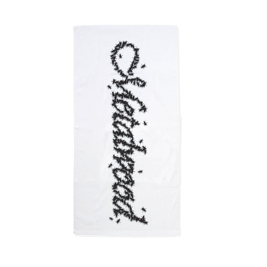 Flies Caddie Towel, White