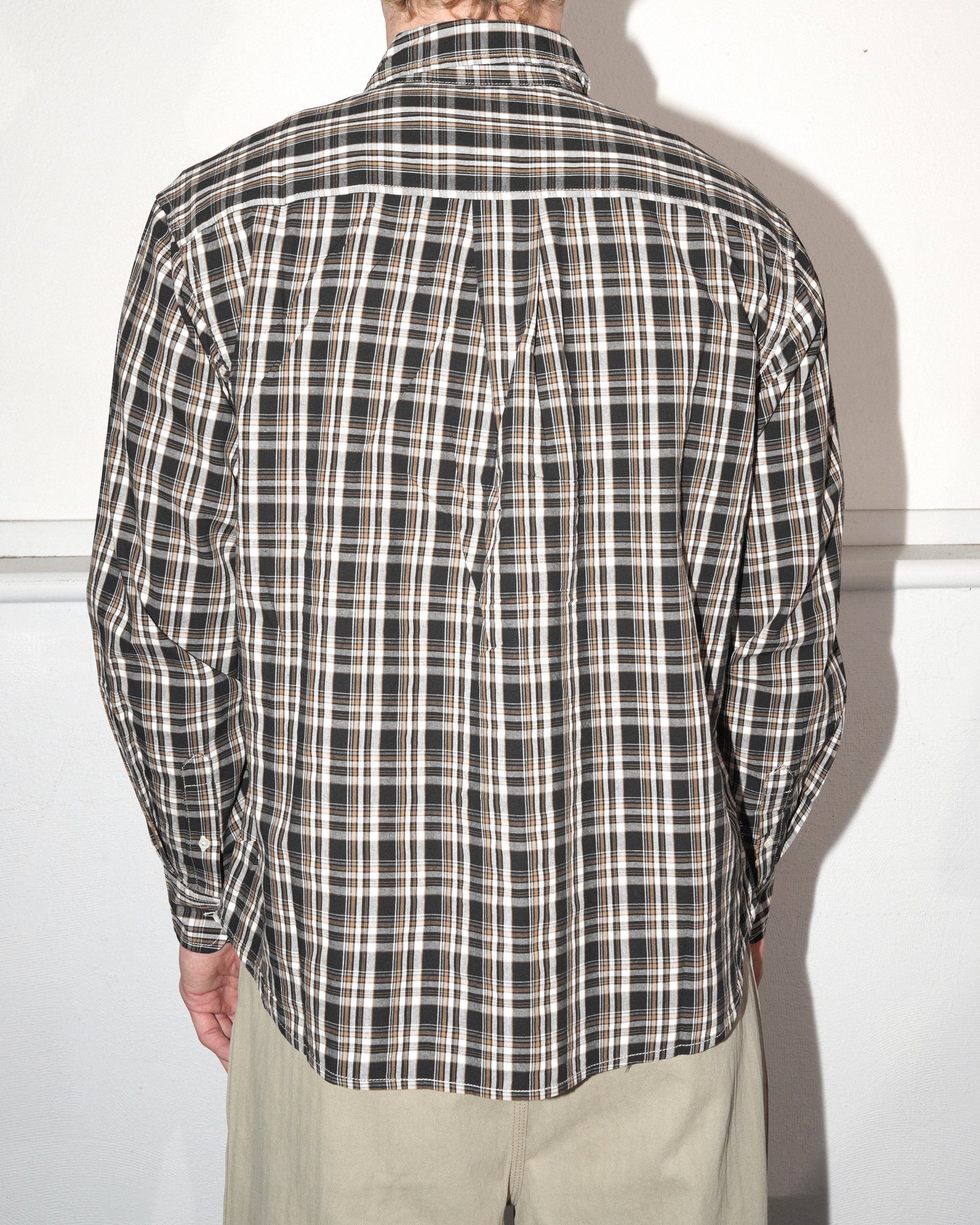 Grant Shirt, Black Plaid