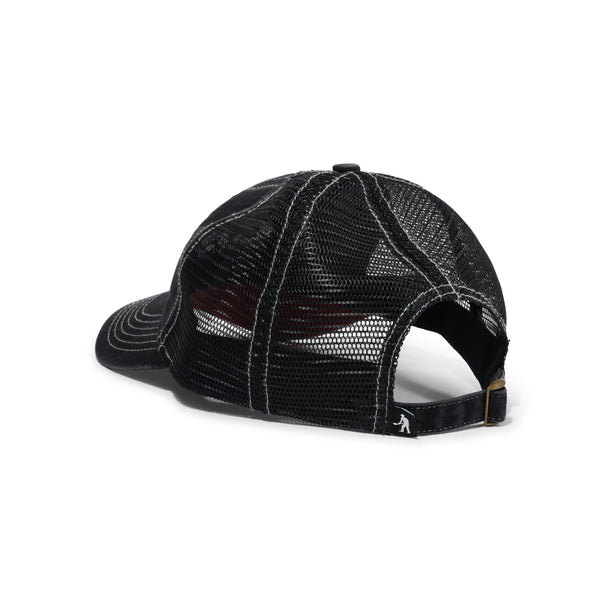 Pass~Port Cherries Leagues Trucker, Washed Black