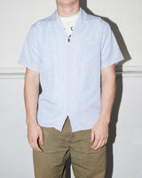 Textured Caddie Shirt, Blue